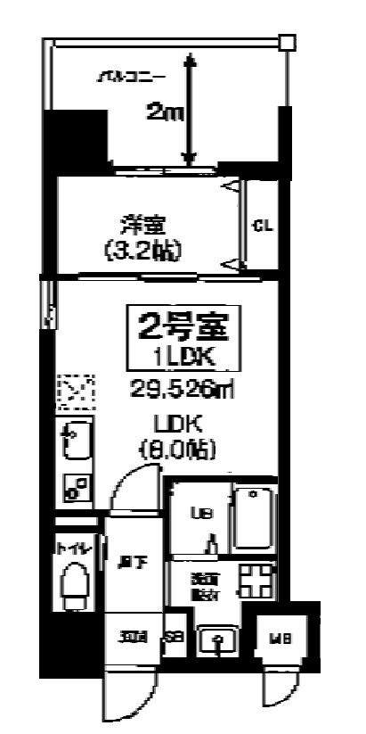 ビガーポリス486与力町公園Ⅱ