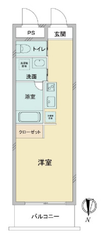 6階の間取り図
