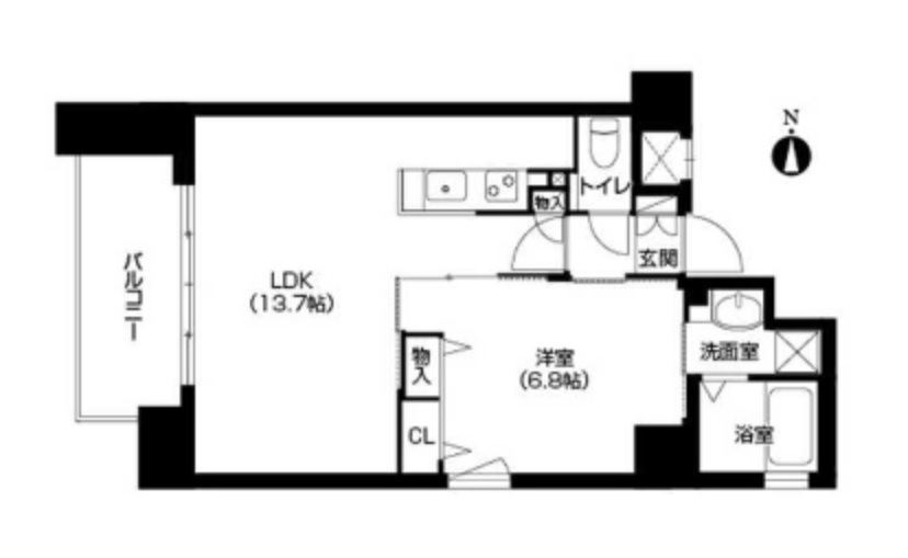 12階の間取り図