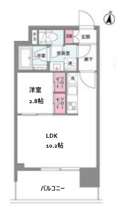 15階の間取り図