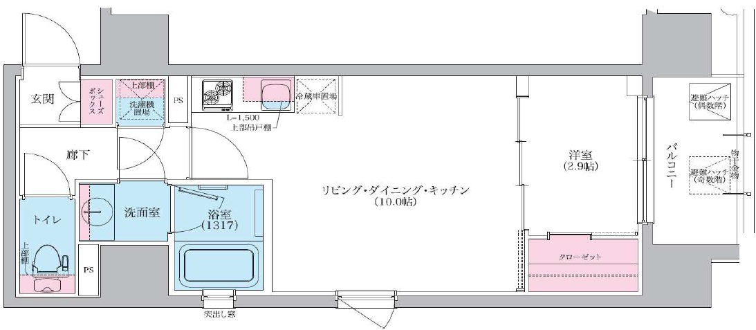 シーズンフラッツ阿波座