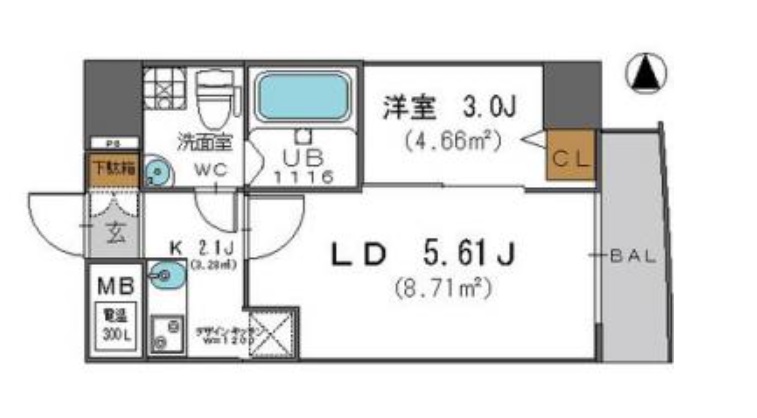 12階の間取り図