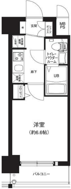 7階の間取り図