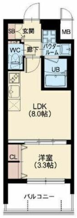 11階の間取り図