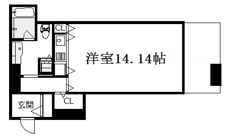 6階の間取り図