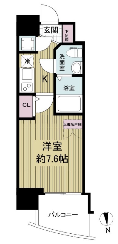 2階の間取り図