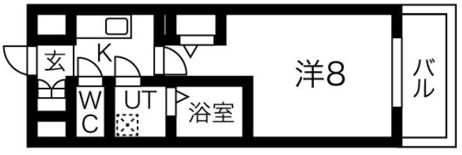 4階の間取り図