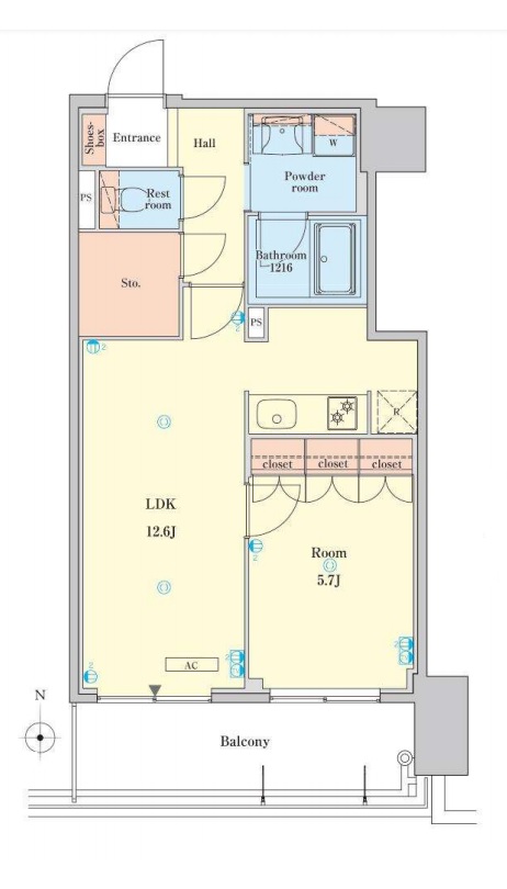 10階の間取り図