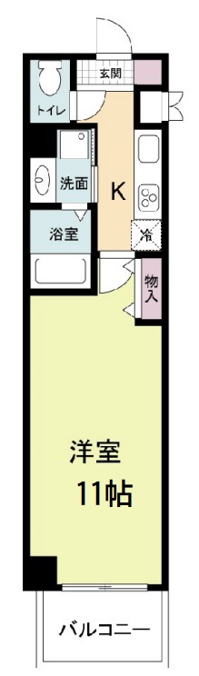 4階の間取り図