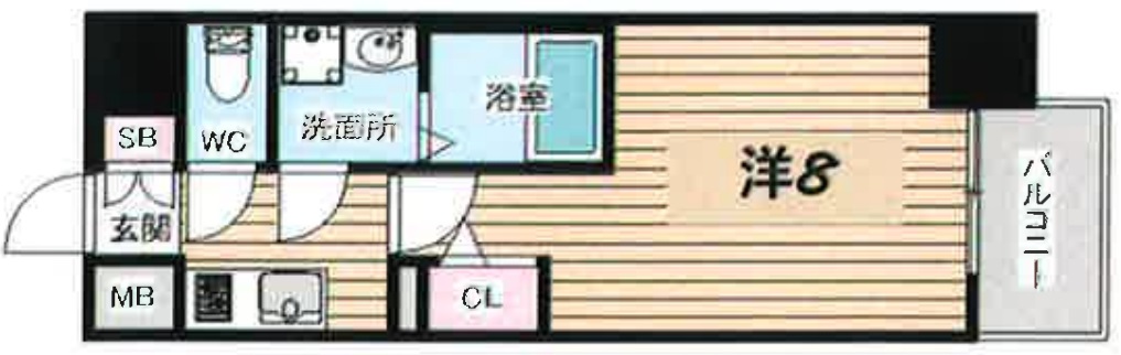 3階の間取り図