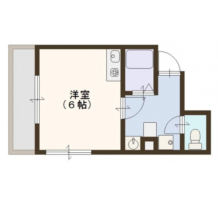 5階の間取り図
