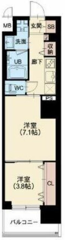 12階の間取り図