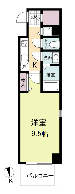 9階の間取り図