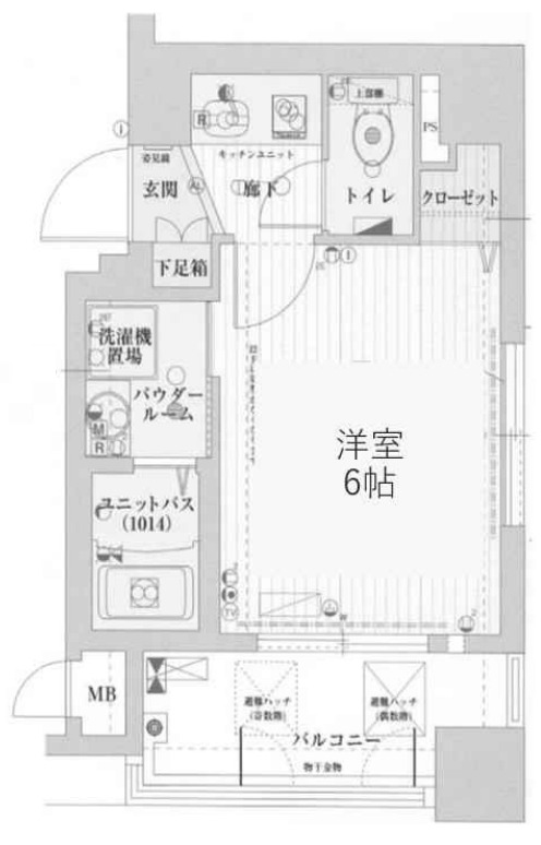 10階の間取り図