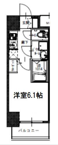 13階の間取り図