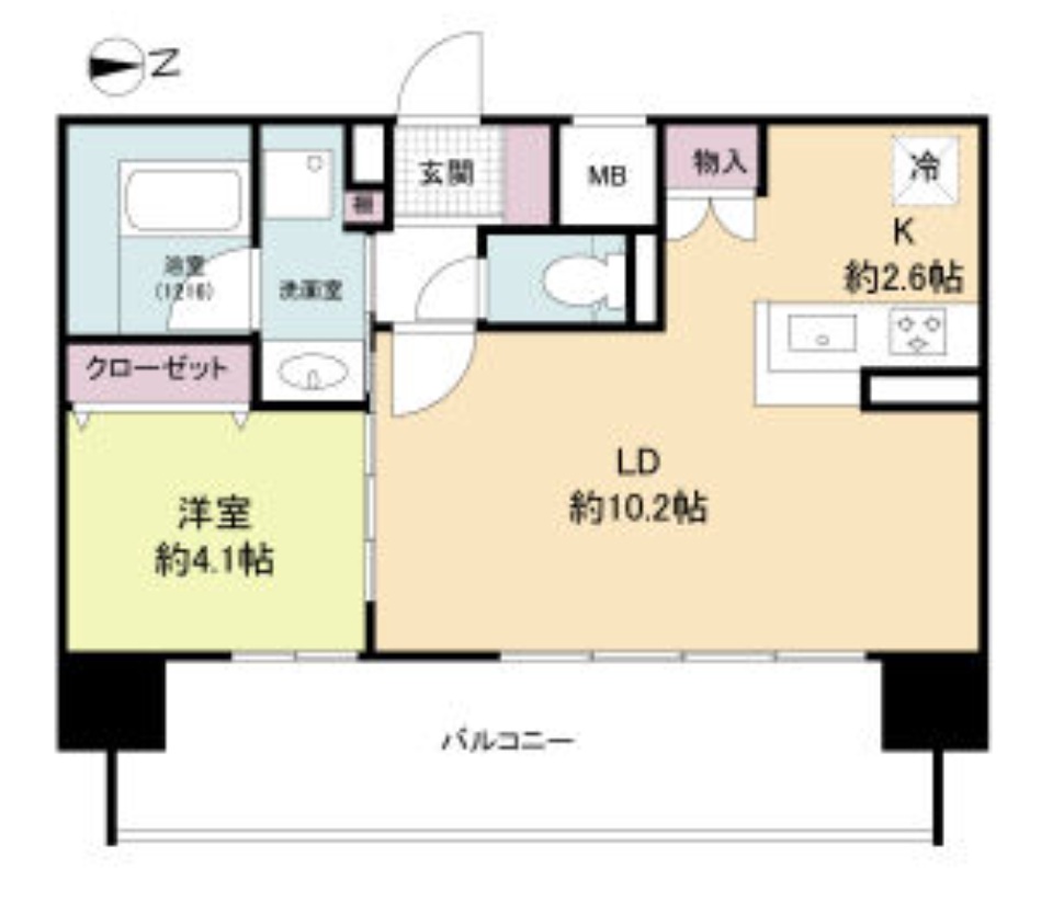 3階の間取り図