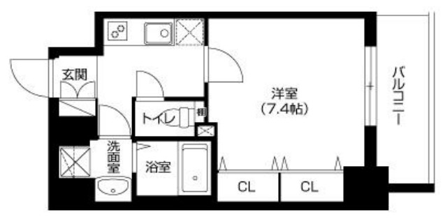 9階の間取り図