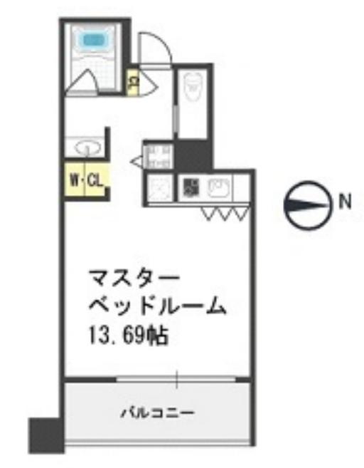 6階の間取り図