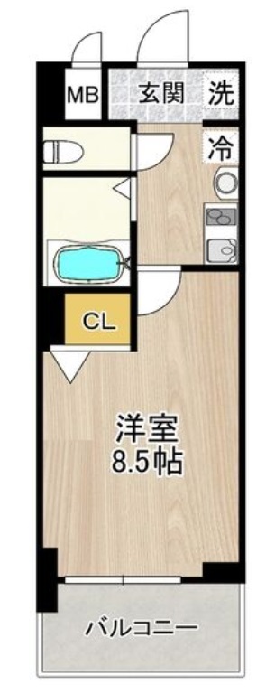 5階の間取り図