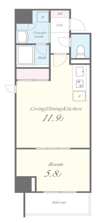 3階の間取り図