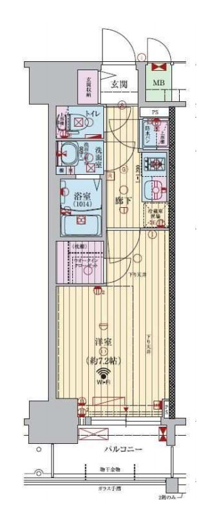 3階の間取り図