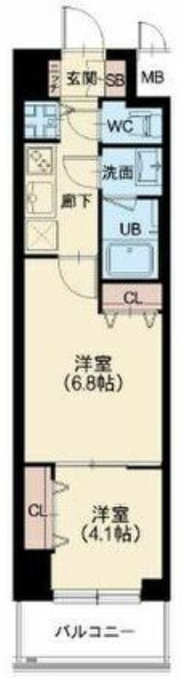 3階の間取り図