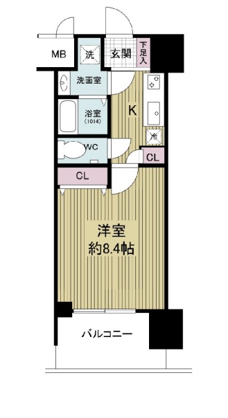 14階の間取り図