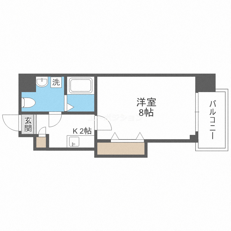 5階の間取り図