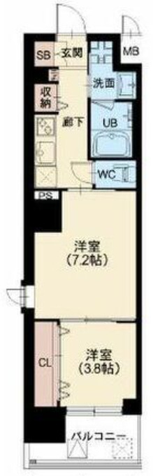 11階の間取り図