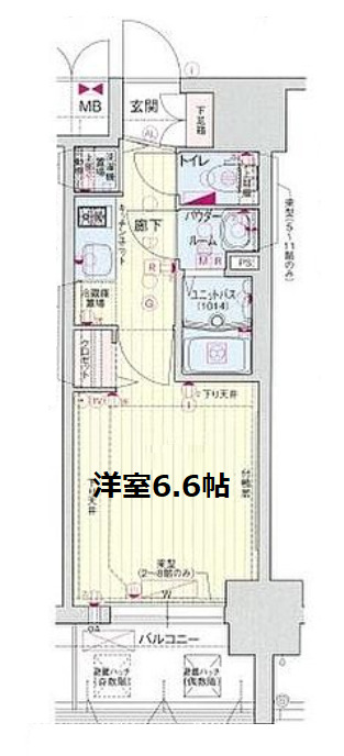 12階の間取り図