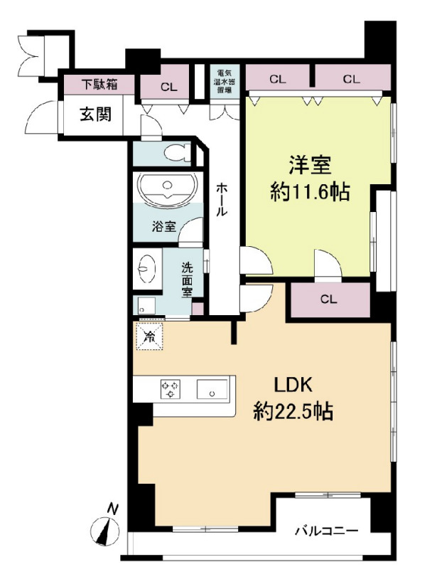7階の間取り図
