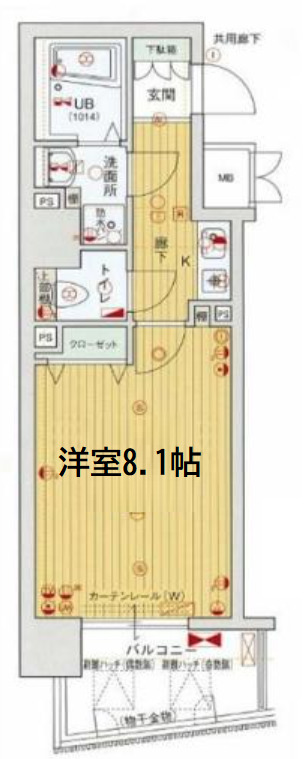 11階の間取り図