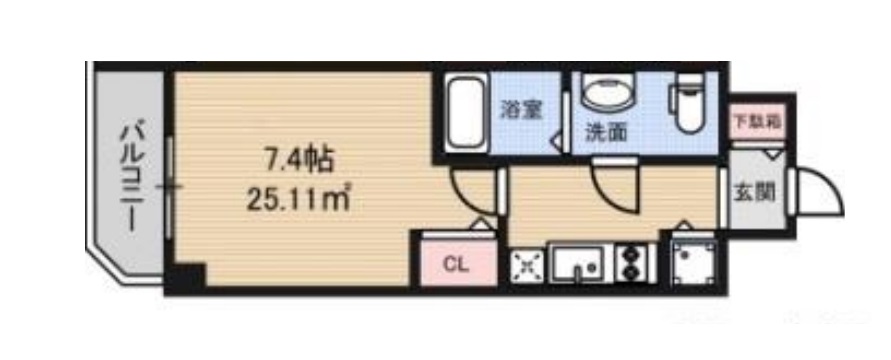 9階の間取り図