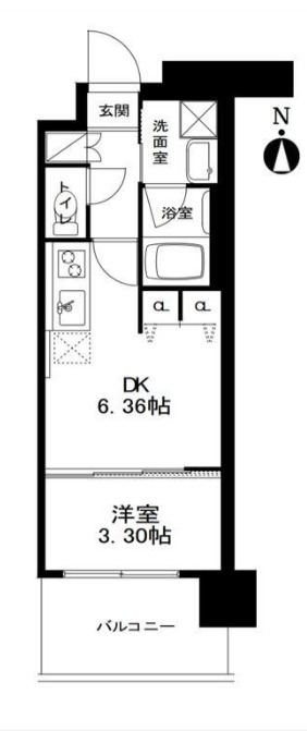 7階の間取り図