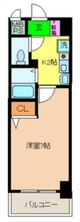 5階の間取り図
