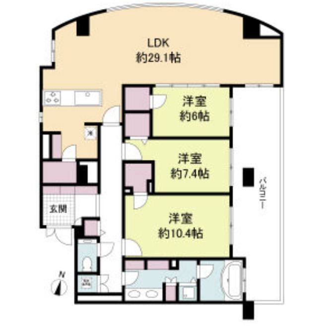 15階の間取り図