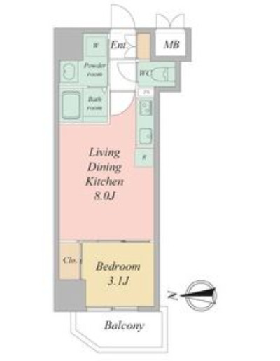 3階の間取り図