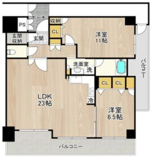 12階の間取り図