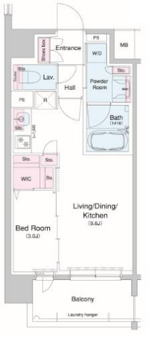 10階の間取り図