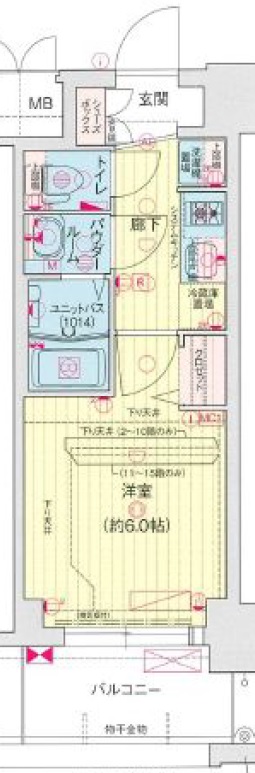 2階の間取り図