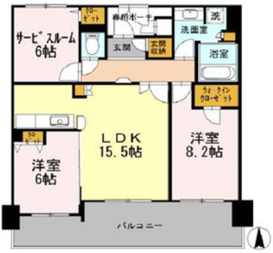 12階の間取り図