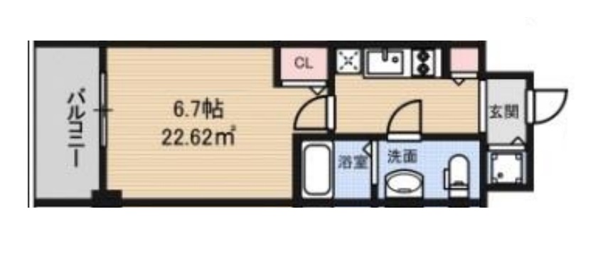 7階の間取り図
