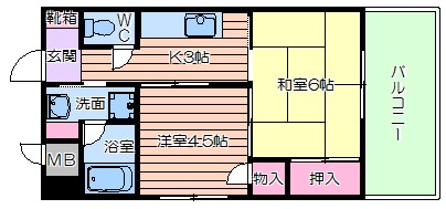 7階の間取り図