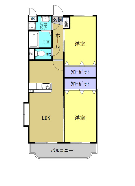 3階の間取り図
