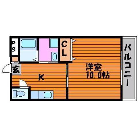 4階の間取り図