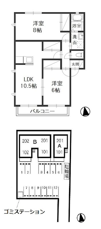 間取図