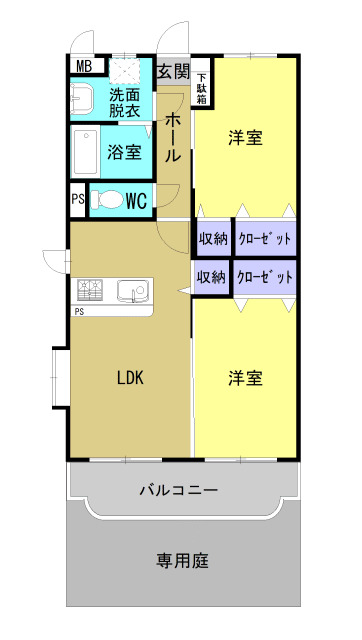 3階の間取り図