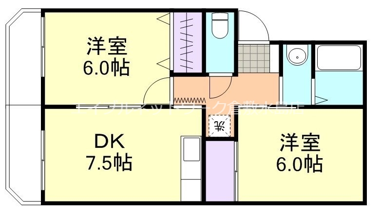 1階の間取り図