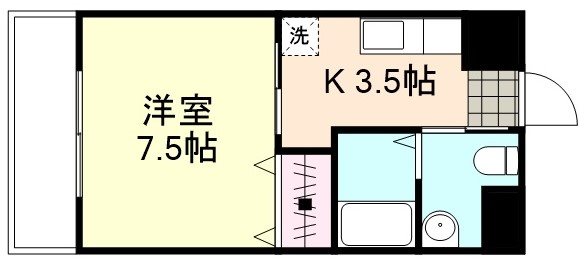 2階の間取り図