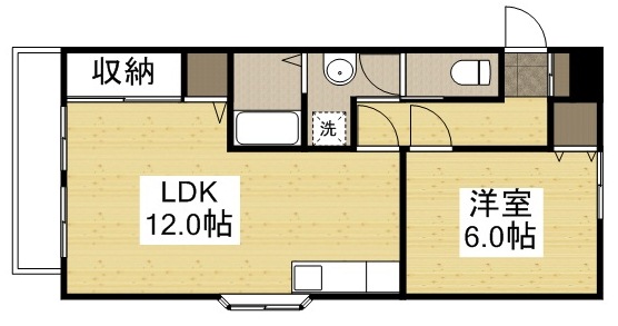 1階の間取り図
